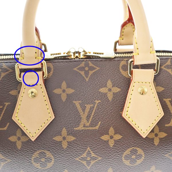 22 8023 7 Louis Vuitton Speedy Bandouliere 20 Brown Black