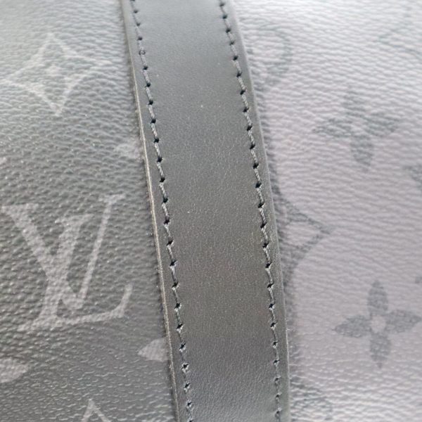 22 8219 18 Louis Vuitton Keepall Bandouliere 50 Black Gray