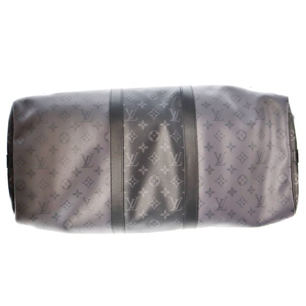 22 8219 4 Louis Vuitton Keepall Bandouliere 50 Black Gray