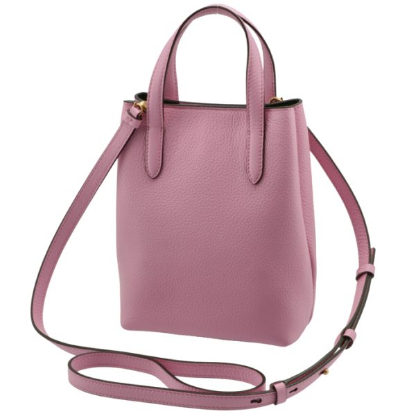 22002400010533 2 Ferragamo Gancini Mini Tote Bag Pink