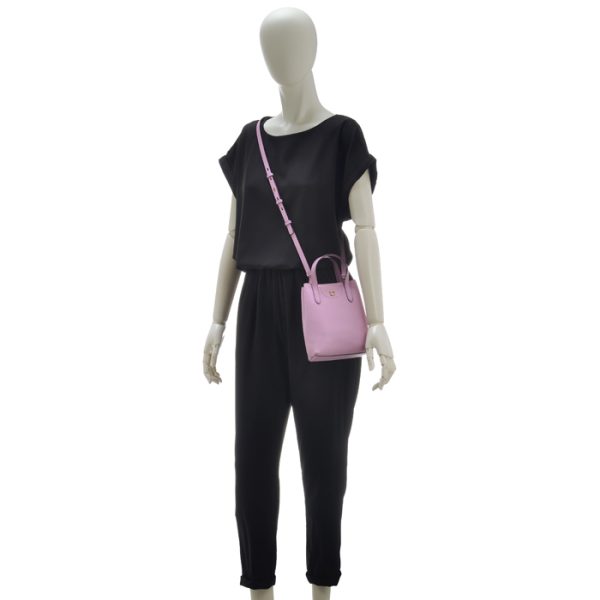 22002400010533 6 Ferragamo Gancini Mini Tote Bag Pink