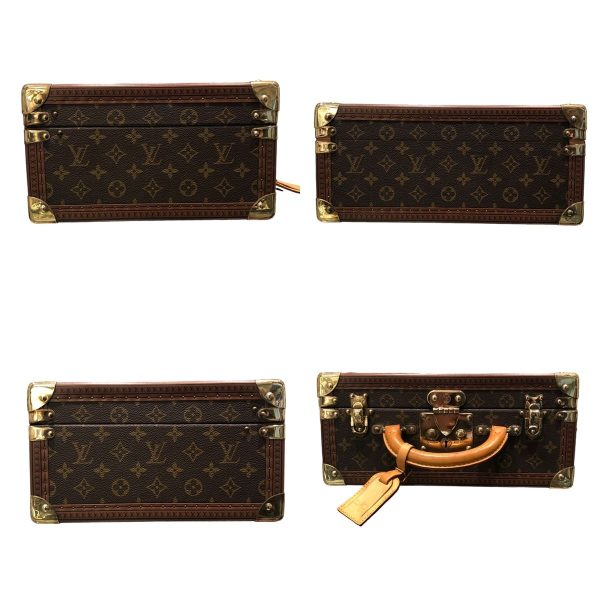 22028292 03 Louis Vuitton Monogram Travel Bag Brown