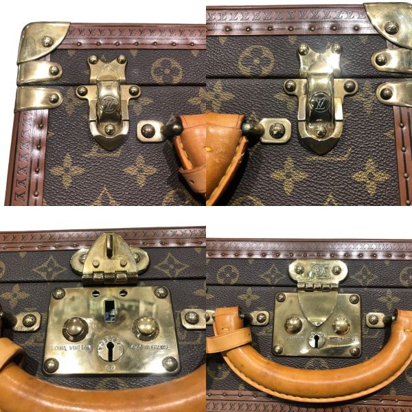 22028292 04 Louis Vuitton Monogram Travel Bag Brown