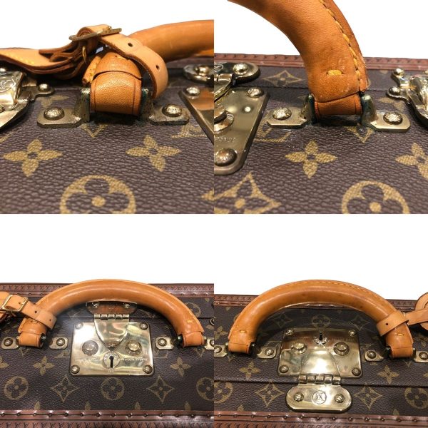 22028292 05 Louis Vuitton Monogram Travel Bag Brown