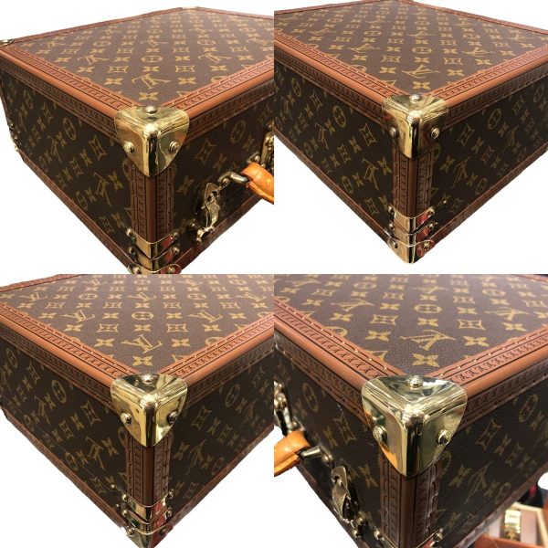 22028292 06 Louis Vuitton Monogram Travel Bag Brown