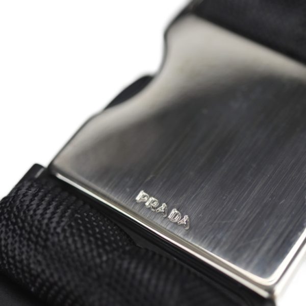 2205053007030 6 Prada Tessuto Nylon Waist Bag Black