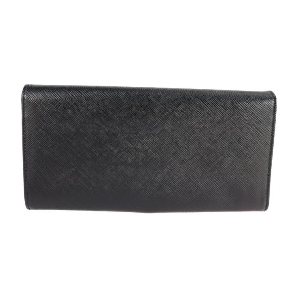 2205063008027 3 Salvatore Ferragamo Gancini Leather Long Wallet Black