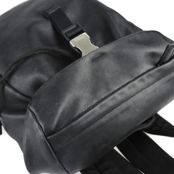 2206013007021 6 Prada Leather Rucksack Black