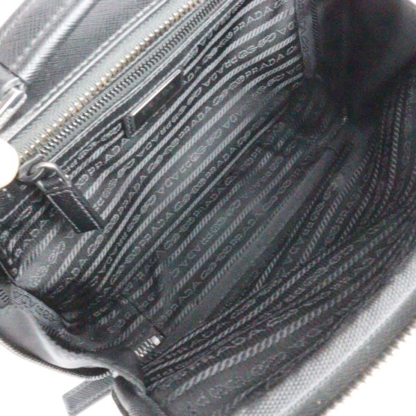 2206063007038 6 Prada Nylon Handbag Black