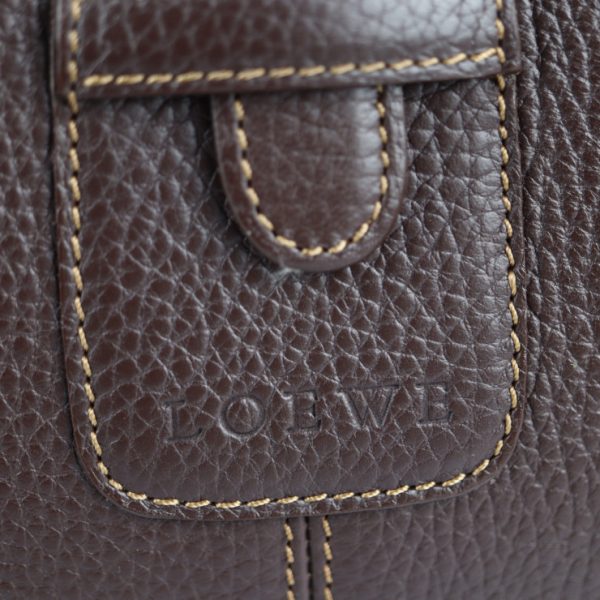 2207023007091 7 Loewe Senda Leather Handbag Brown