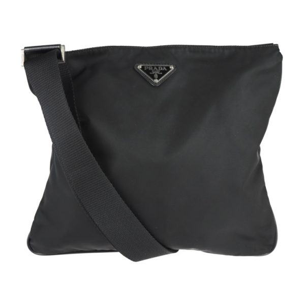 2207083008031 1 Prada Nylon Shoulder Bag Black