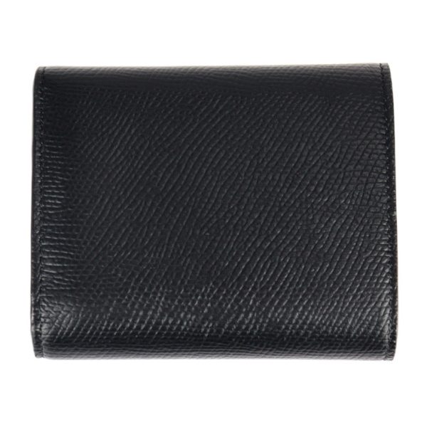 2207083008034 3 Celine Small Trifold Calf Leather Wallet Black