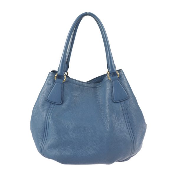 2207113007056 3 Prada VITDAINO Leather Handbag Blue