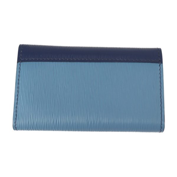 2207123002051 3 Prada Leather Key Case Blue