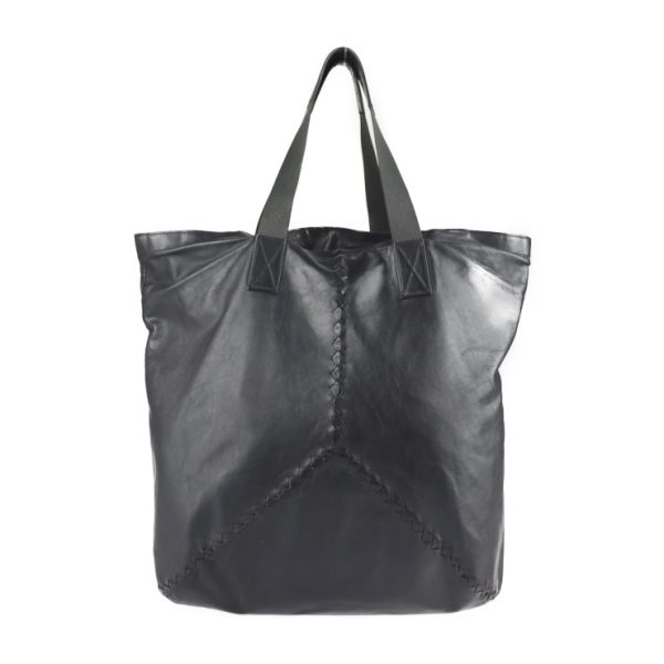 2210023007134 1 Bottega Veneta Intrecciato Leather Tote Bag Black