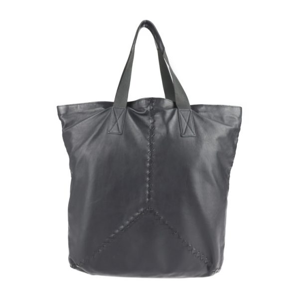 2210023007134 3 Bottega Veneta Intrecciato Leather Tote Bag Black