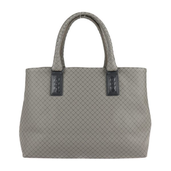 2210023007135 3 Bottega Veneta Marco Polo PVC Tote Bag Gray