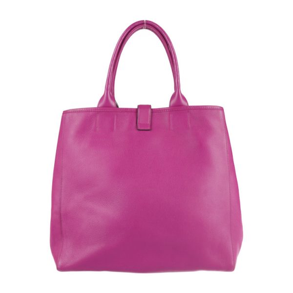 2211043007059 3 Loewe Barocco Anagram Leather Tote Bag Magenta Pink Purple