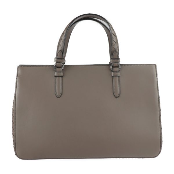 2212103010076 3 Bottega Veneta Erittica Intrecciato Leather Tote Bag Taupe