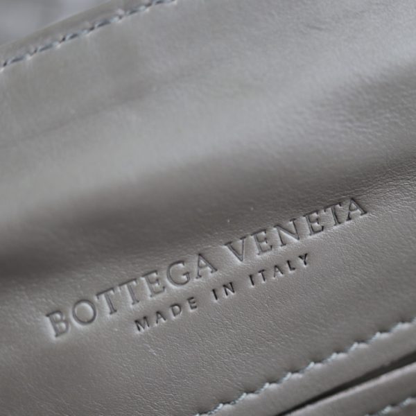 2214023007161 8 Bottega Veneta Intrecciato Leather Tote Bag Gray