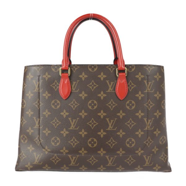 2215123007119 3 Louis Vuitton Flower Tote Handbag Brown Coquelicot