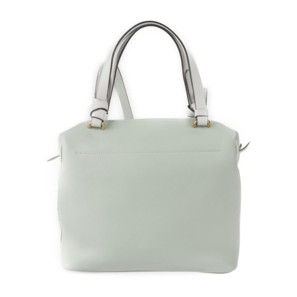 2217113007115 3 Celine Small Soft Cube Calf Leather Handbag Pastel Green