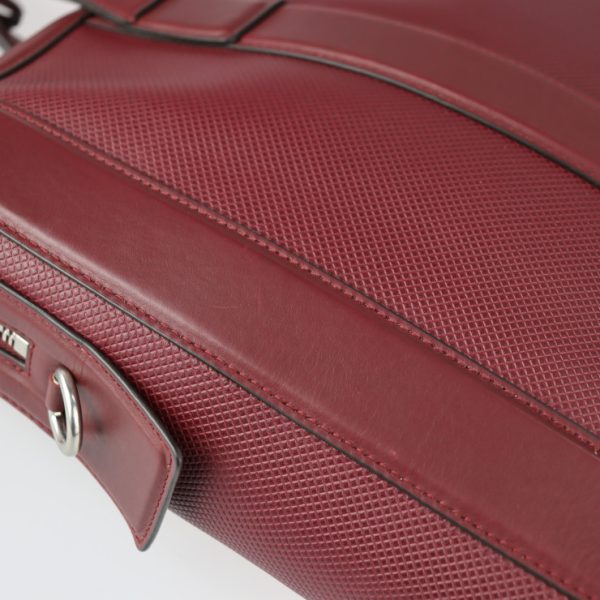 2217113007119 7 Bottega Veneta Marco Polo Leather Briefcase Bordeaux