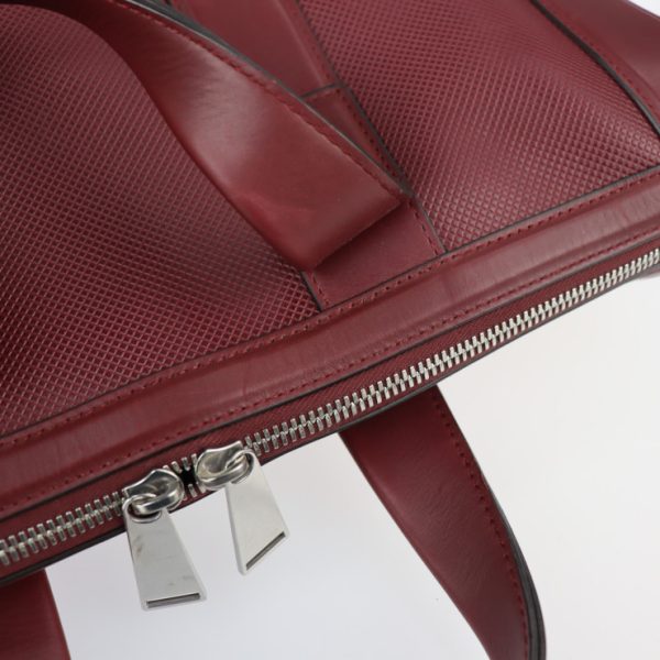 2217113007119 8 Bottega Veneta Marco Polo Leather Briefcase Bordeaux