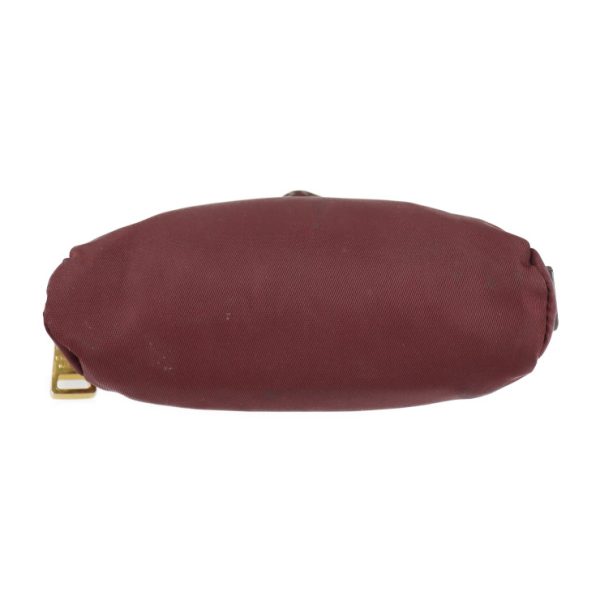 2218043007099 4 Prada Nylon Cosmetic Pouch Garnet