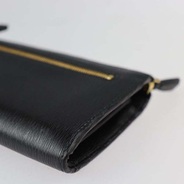 2221113008142 5 Prada Long Leather Wallet Black