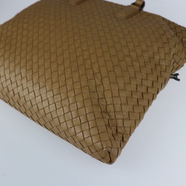 2223093001148 5 Bottega Veneta Convertible Intrecciato Leather Handbag Light Brown