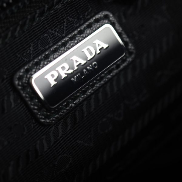 2224043010129 8 Prada TESSUTO Nylon Pouch Black