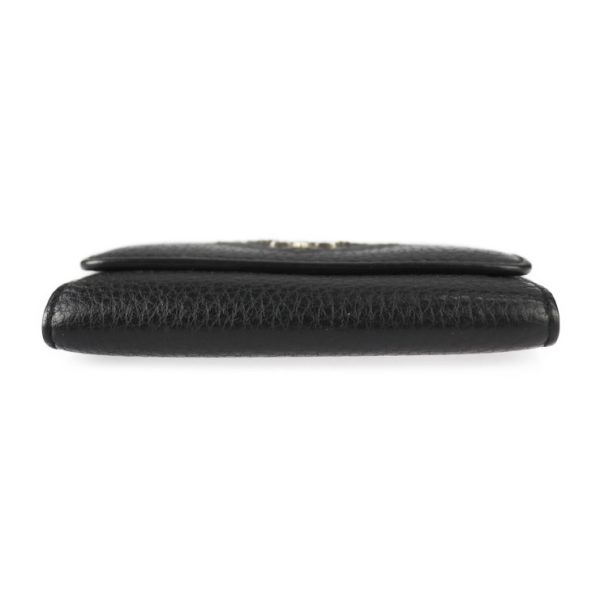 2224091001050 4 Prada Vitello Dyno Leather Key Case Black