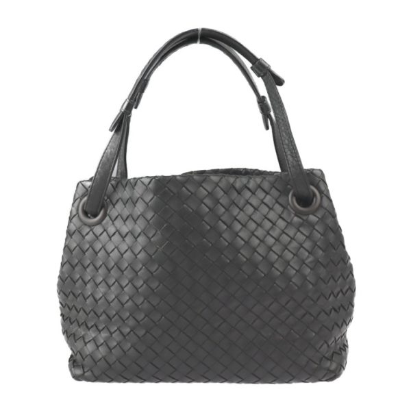 2224113007212 3 Bottega Veneta Small Garda Intrecciato Leather Tote Bag Black