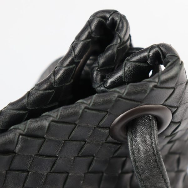 2224113007212 7 Bottega Veneta Small Garda Intrecciato Leather Tote Bag Black