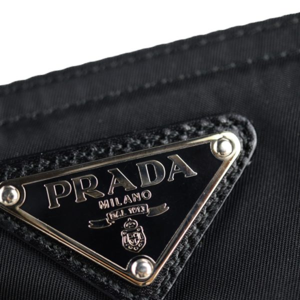 2225043007139 5 Prada Tessuto Nylon Shoulder Bag Black