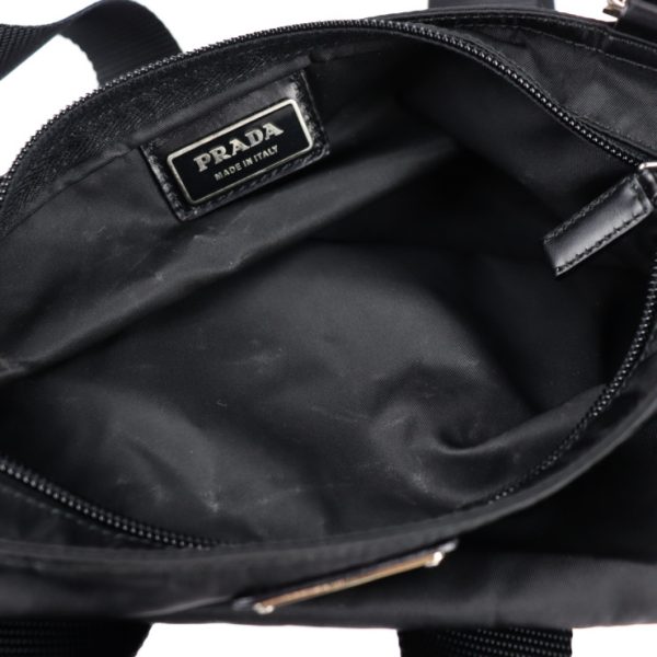 2225043007139 6 Prada Tessuto Nylon Shoulder Bag Black