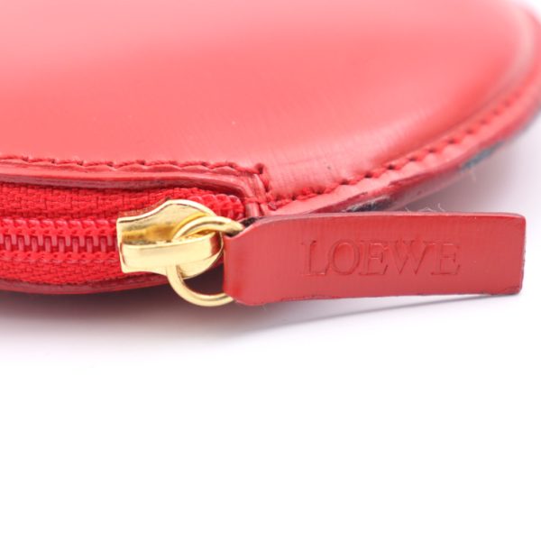 2228123002246 5 Loewe Coin Case Leather Red