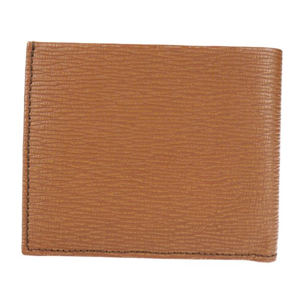 2229043001168 3 Salvatore Ferragamo Gancini Calf Leather Bifold Wallet Brown