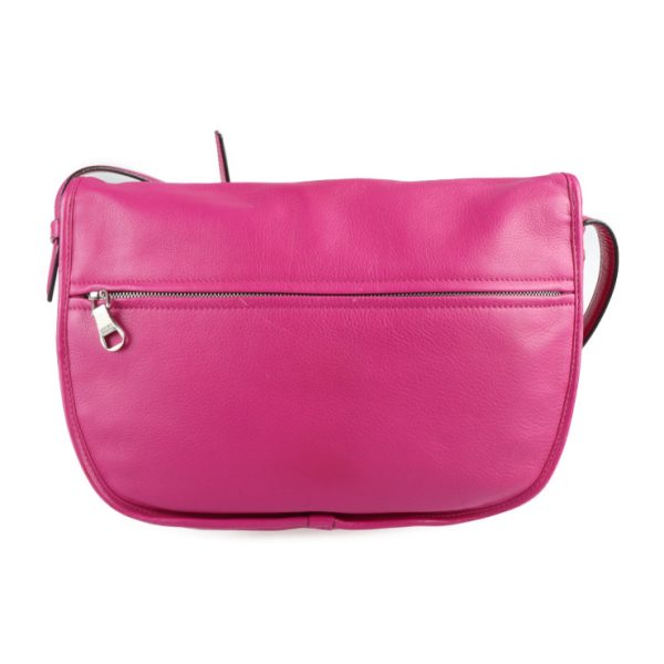 2230013008288 3 Loewe Heritage Calf Leather Crossbody Bag Pink