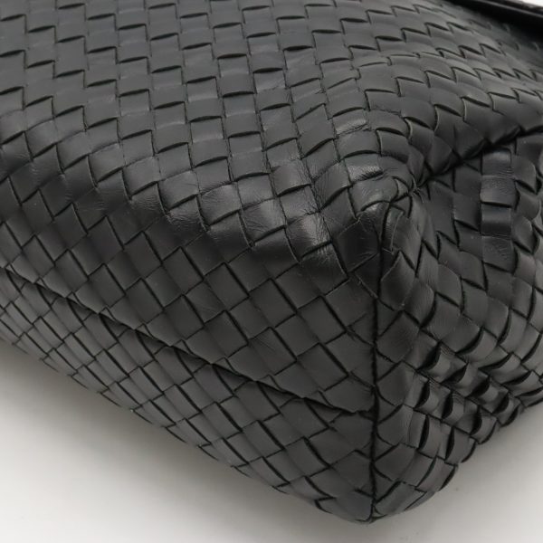 22410736 3 Bottega Veneta Intrecciato Briefcase Leather Business Bag Black