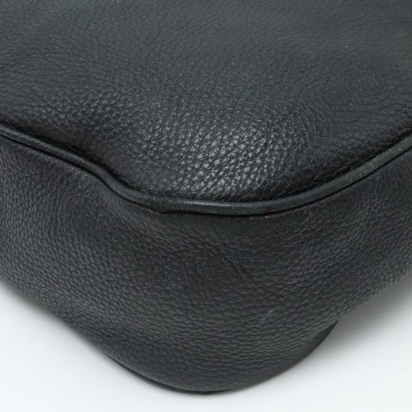 22410809 3 Bottega Veneta Intrecciato Shoulder Bag Leather Black