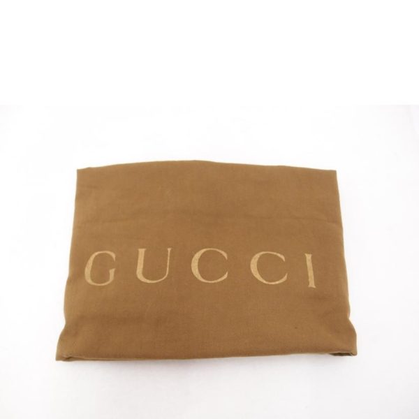 22415 7 Gucci GG Supreme Boston Bag Brown