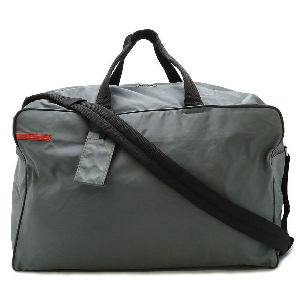 22420414 1 Prada Prada Sports Boston Bag Nylon Gray