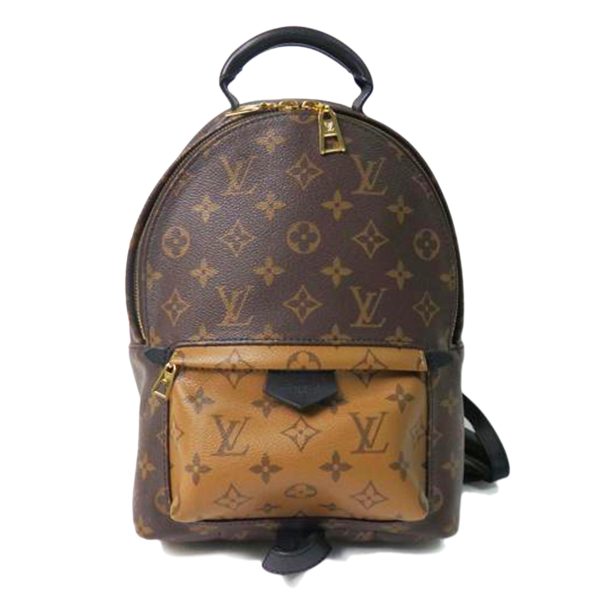 22435 1 Louis Vuitton Palm Springs Backpack PM Monogram Reverse Brown