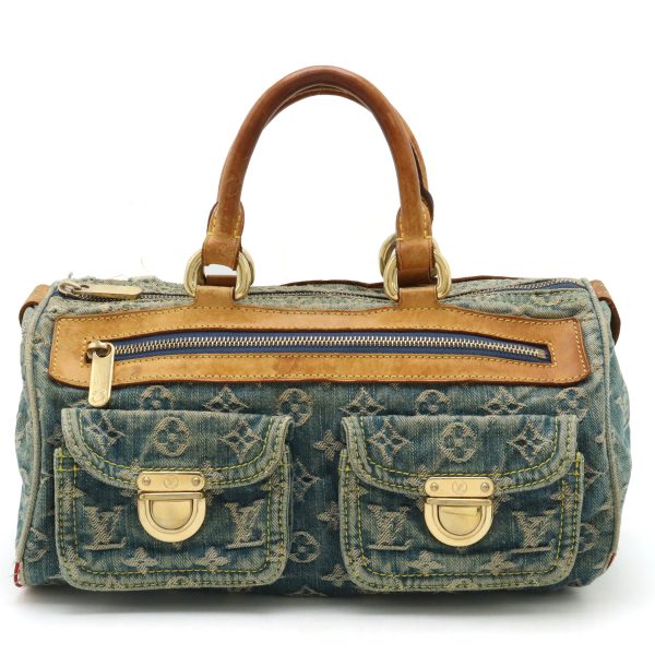 22440065 1 LOUIS VUITTON Neo Speedy Boston Bag Blue