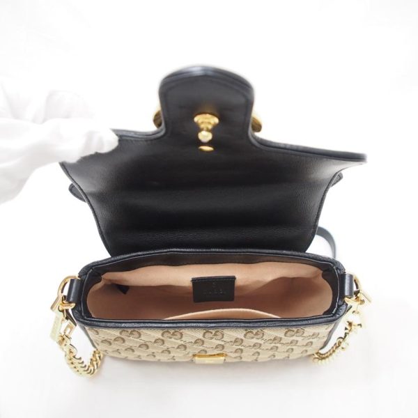 22694 6 Gucci GG Marmont Mini Top Handle Bag