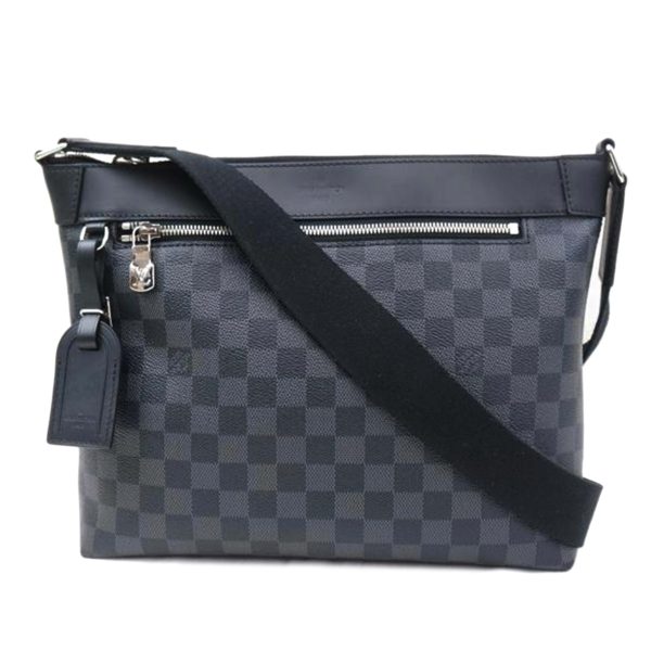 22767 1 Louis Vuitton Mick PM Leather Handbag Gray