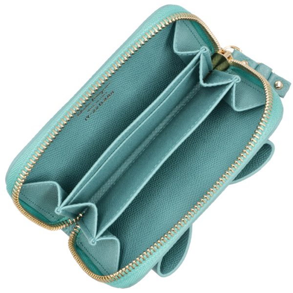 22d28800070444 4 Ferragamo Vara Coin Case Blue