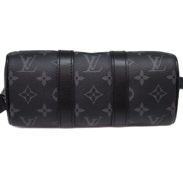 23 3642 5 Louis Vuitton Keepall XS Handbag Black Gray